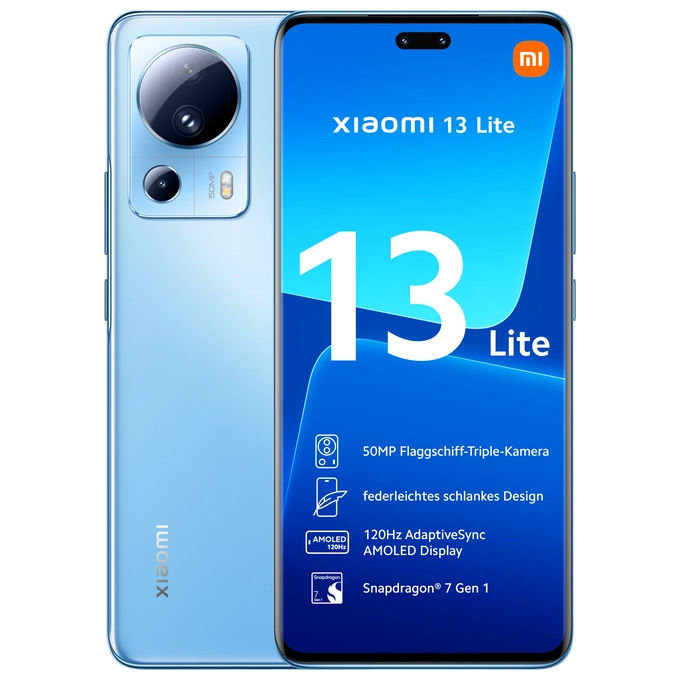 Xiaomi 13 Lite 5G 8Gb 128Gb 6.55'' Amoled 120Hz Dual Sim Lite Blue