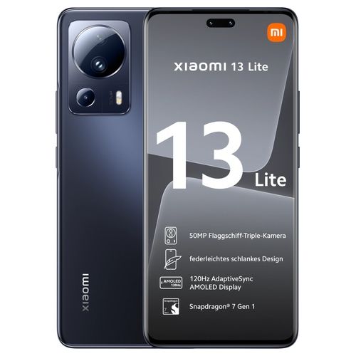 Xiaomi 13 Lite 5G 8Gb 128Gb 6.55'' Amoled 120Hz Dual Sim Black