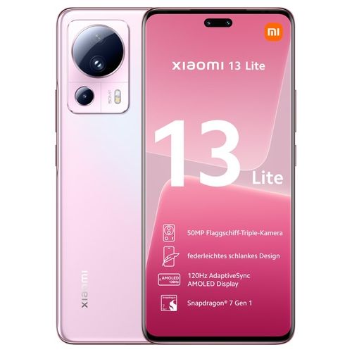 Xiaomi 13 Lite 5G 8Gb 128Gb 6.55'' Amoled 120Hz Dual Sim Lite Pink
