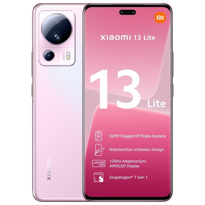 Xiaomi 13 Lite 5G 8Gb 128Gb 6.55'' Amoled 120Hz Dual Sim Lite Pink