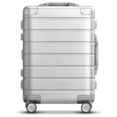 Xiaomi Metal Carry-on Luggage 20” Trolley Rigido con 8 Ruote 55cm Dimensioni Standard per Cabina Aereo Lucchetto TSA Argento