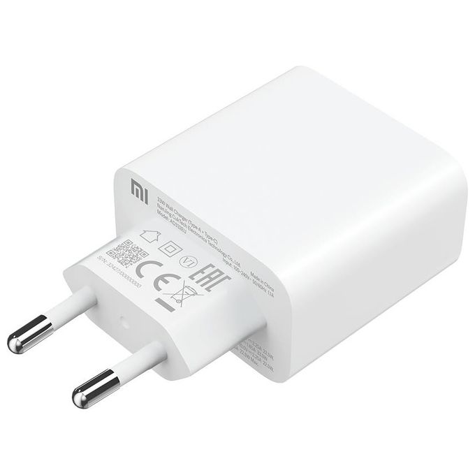 Xiaomi Mi 33W Wall Charger Type-A e Type-C Fast Charge