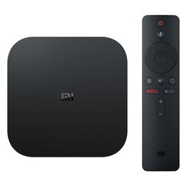 Xiaomi Mi Box S TV Box 4K Ultra HD Media Player, YouTube Netflix Google Assistant Integrato, HDMI 4K HDR, Dolby Audio, Nero