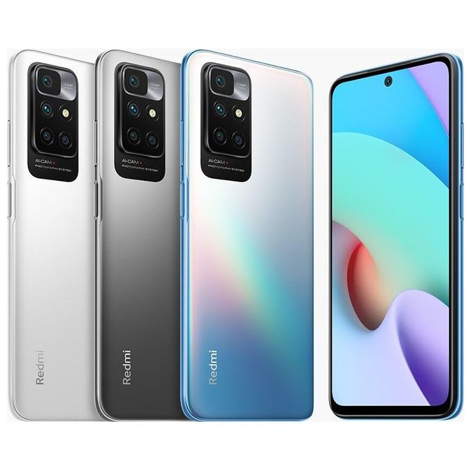 Xiaomi Redmi 10 6.5'' Doppia Sim MIUI 12.5 4G Usb Tipo-C 4Gb 128Gb 5000mAh Grigio