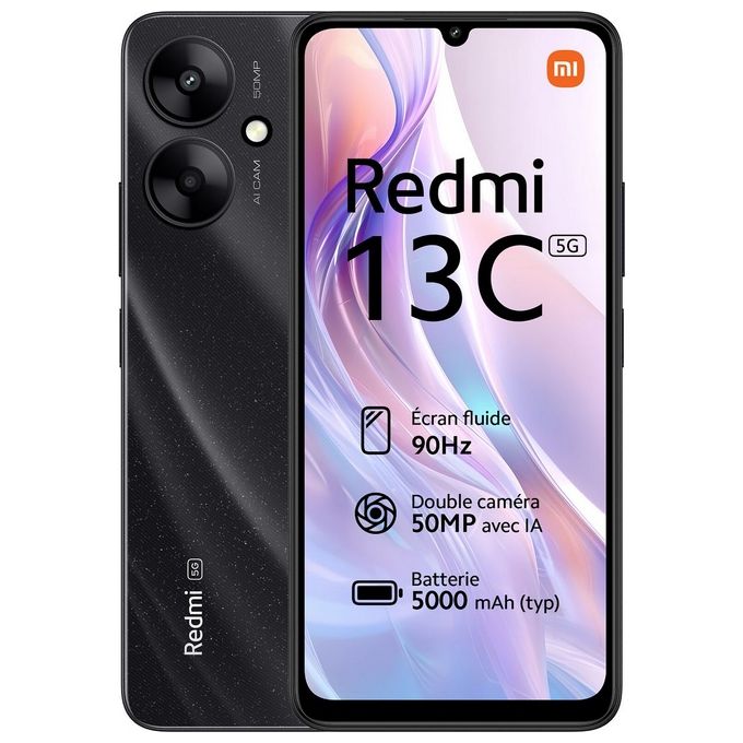 Xiaomi Redmi 13C 5G 4Gb 128Gb 6.74'' Dual Sim Starry Black