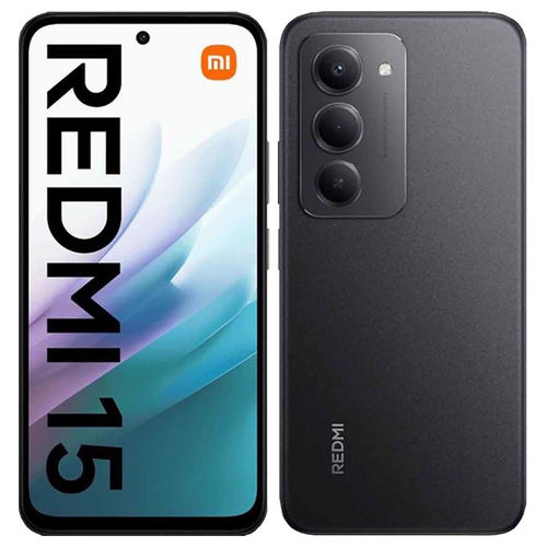 MZB0KPLEU Redmi 15 Smartphone 4G 6.9" 8 GB RAM 256 GB Snapdragon 685 Batteria 7000 mAh NFC colore Nero