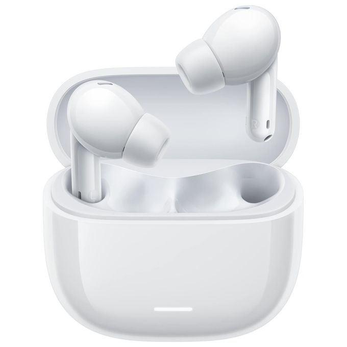 Xiaomi Redmi Buds 6 Lite Cancellazione Attiva Rumore Bluetooth 5.3 Bianco