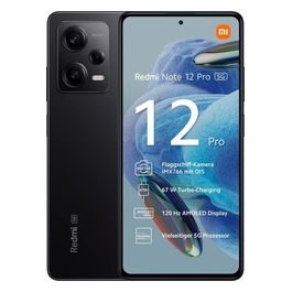 Xiaomi Redmi Note 12 Pro 5G 6Gb 128Gb 6.67'' Amoled 120Hz Dual Sim Midnight Black