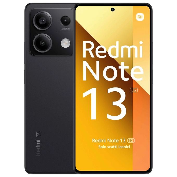 Xiaomi - Redmi Note 13 Pro 16,9 cm (6.67) SIM doble 5G USB Tipo C 8 GB 256  GB 5100 mAh Negro