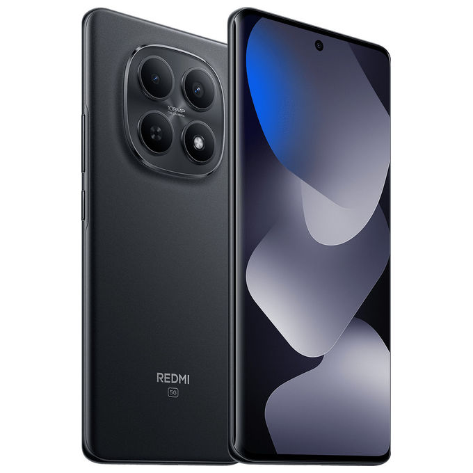 Xiaomi Redmi Note 15 5G smartphone 788798 8GB RAM 256GB display AMOLED 6.77'' 120Hz Snapdragon 6 Gen 3 108MP OIS 5520mAh IP65 nero TIM