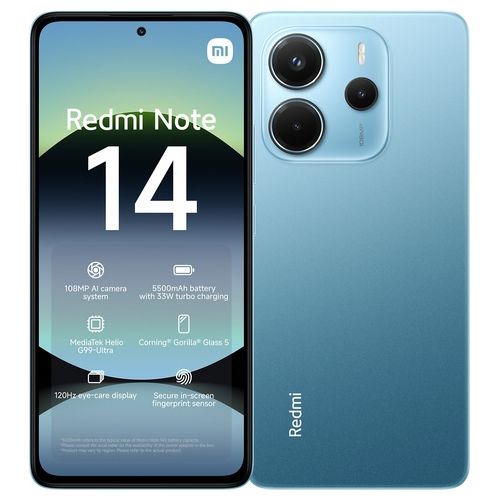 Redmi Note 14 8/256Gb 6.67'' Amoled 120Hz Dual Sim Ocean Blue