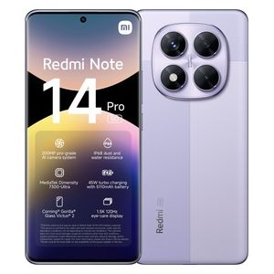 Xiaomi Redmi Note 14 Pro 5G 16,9 Cm (6.67'') Doppia Sim Usb Tipo-C 8 Gb 256 Gb 5110 Mah Lavanda, Viola-image
