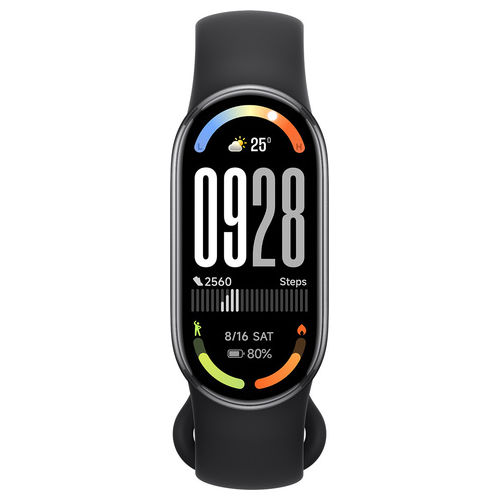 Smart Band 10 Nero Braccialetto Fitness AMOLED