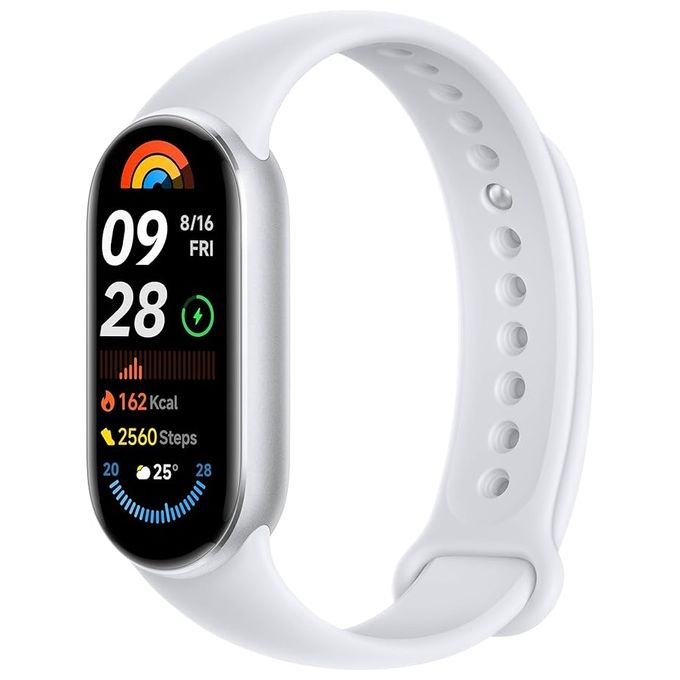 Xiaomi Smart Band 9 1.62'' Amoled Sport Salute Notifiche Glacier Silver