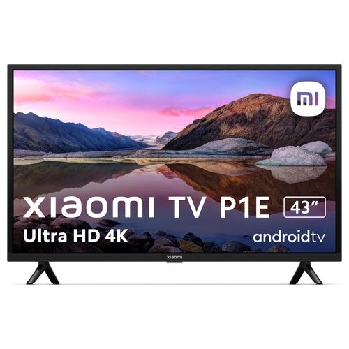 Xiaomi TV P1E Tv Led 43" 4K Ultra HD Smart TV Wi-Fi Nero