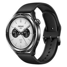 Watch s4 Black Smartwatch con Display Avanzato e Funzioni di Monitoraggio della Salute