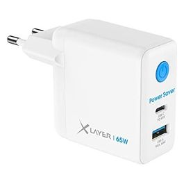 Xlayer 65W Power Saver USB Typ C con Strom-Stopp Funktion Bianco