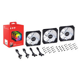 Vento R 120 Argb Pwm, Ventola per pc 12cm Nera
