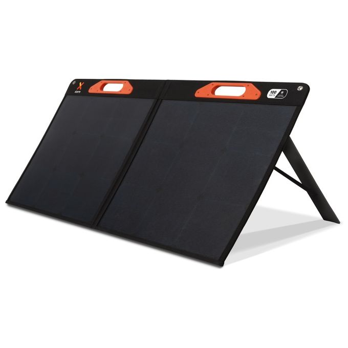 Xtorm Pannello solare da 100 W per stazione portatile ? MC4, 45 W USB-C PD, USB 18 W Quick Charge 3.0 uscite