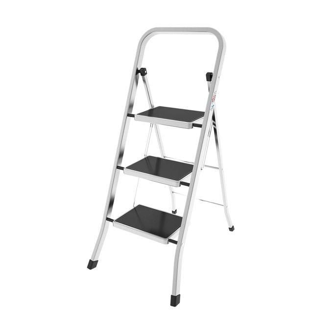 Colombo CLM750002 Sgabello Factotum Grigio 2 Gradini