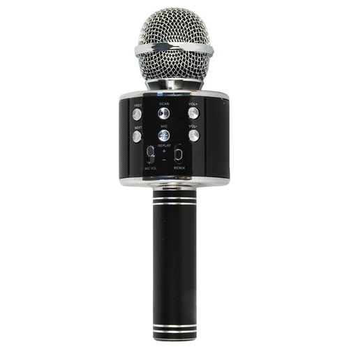 Xtreme 27837 Microfono con Speaker Integrato Bluetooth Portatile Hollywood Black