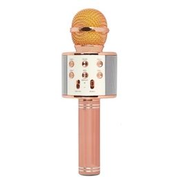 27837PK Microfono con Speaker Integrato Bluetooth Portatile Hollywood Pink