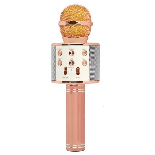Xtreme 27837PK Microfono con Speaker Integrato Bluetooth Portatile Hollywood Pink