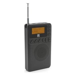 Xtreme Mini Radio Db-9 Dab Portatile Analogico e Digitale Nero