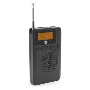 Xtreme Mini Radio Db-9 Dab Portatile Analogico e Digitale Nero