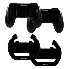 Switch Grips & Wheels con 2 Adattatori Joypad e 2 Volanti
