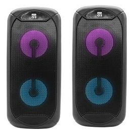 Xtreme Videogames Casse Speakers BT TWIN TOWER con Luci LED e Microfono