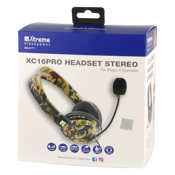 Xtreme Videogames XC16PRO Cuffia Gaming HeadSet Stereo | Yeppon