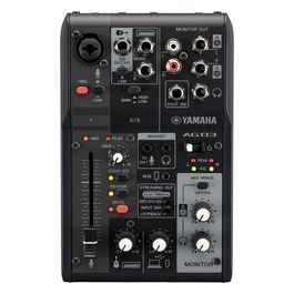 AG03MK2 Mixer a 3 Canali per Streaming Live