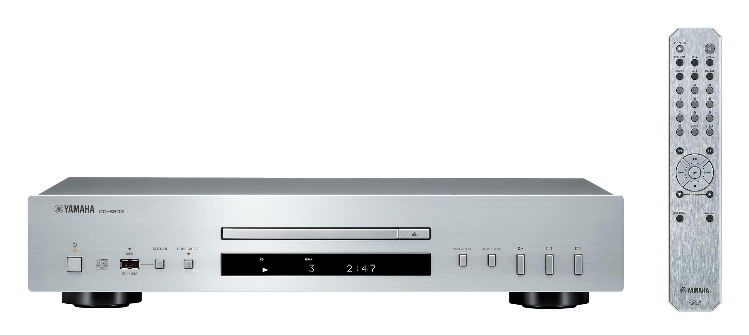 Yamaha CD-S303 Silver Lettore