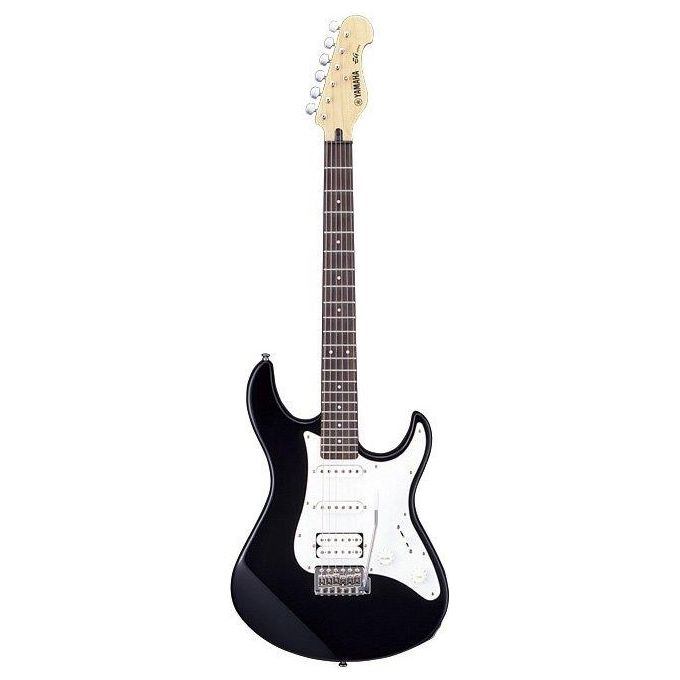 Yamaha EG112GP Set di Chitarra Elettrica Nero e Bianco con Corpo in Legno e Accessori Inclusi per Iniziare a Suonare Subito