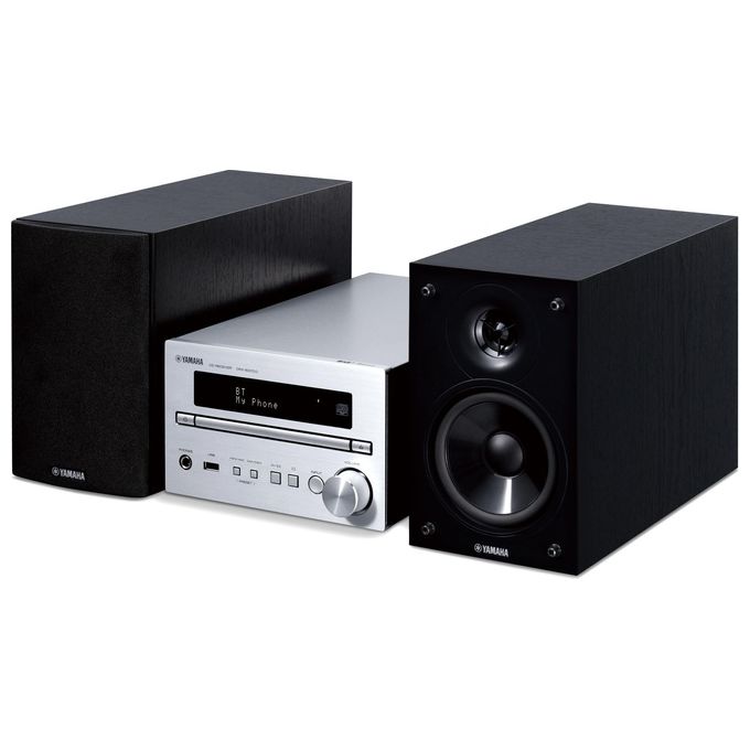 Yamaha MCR-B270D Microsistema Audio per la Casa Nero-Argento 30W