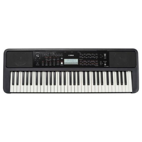 PSR-E383 Tastiera Portatile 61 Tasti Touch Sensitive 650 Voci 260 Stili Polifonia 48 Note colore Nero