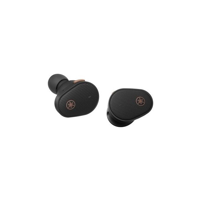 Yamaha TW-E5B Cuffie Bluetooth5.2 Auricolari In-Ear Wireless Impermeabili Custodia di Ricarica Nero