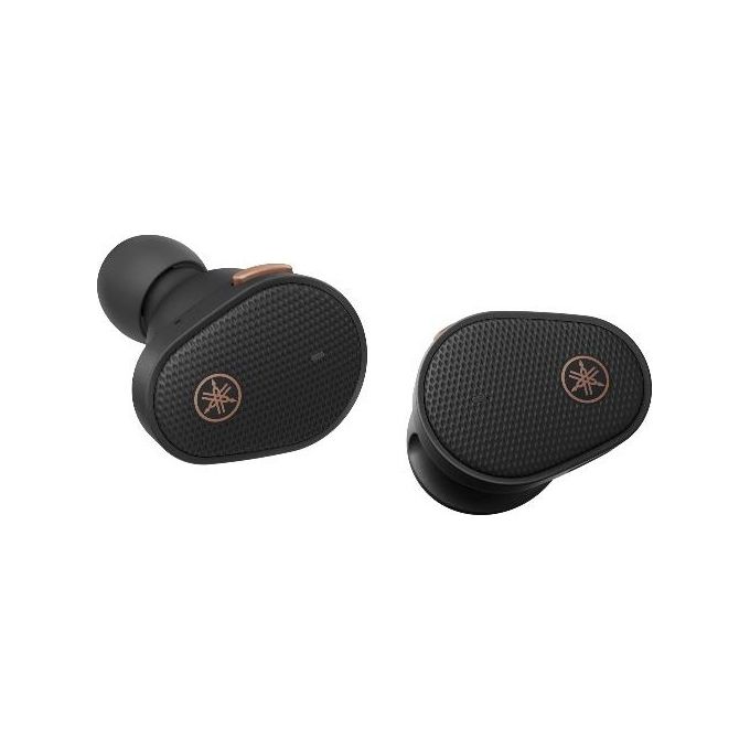 Yamaha TW-E5B Cuffie Bluetooth5.2 Auricolari In-Ear Wireless Impermeabili Custodia di Ricarica Nero