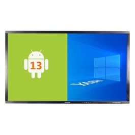 Yashi 75 Ly7513 Monitor Interattivo Touch Lcd 4k Type-c 4Gb Ram Android 13 Staffa a Muro Inclusa