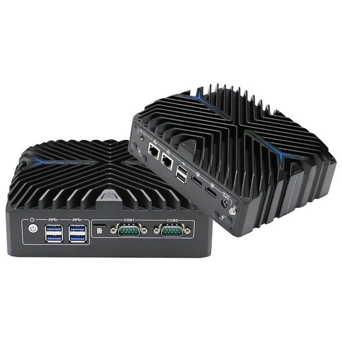 Yashi, Mini PC Fanless, Intel i5-1235U, 8GB RAM, 512GB SSD, Windows 11 IoT Enterprise
