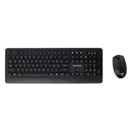 Yashi MY537 Kit Professionale Tastiera e Mouse Wireless Nero