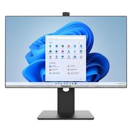 Quantum S Ay62425 Pc All in One, Processore Intel Core i3-10100, Ram 8Gb, Hd 256Gb SSD, Display 24'', Windows 11 Pro