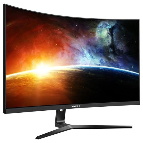 Yashi YZ2790 Pioneer Monitor per Pc Gaming 27" Curved Full Hd Multimediale