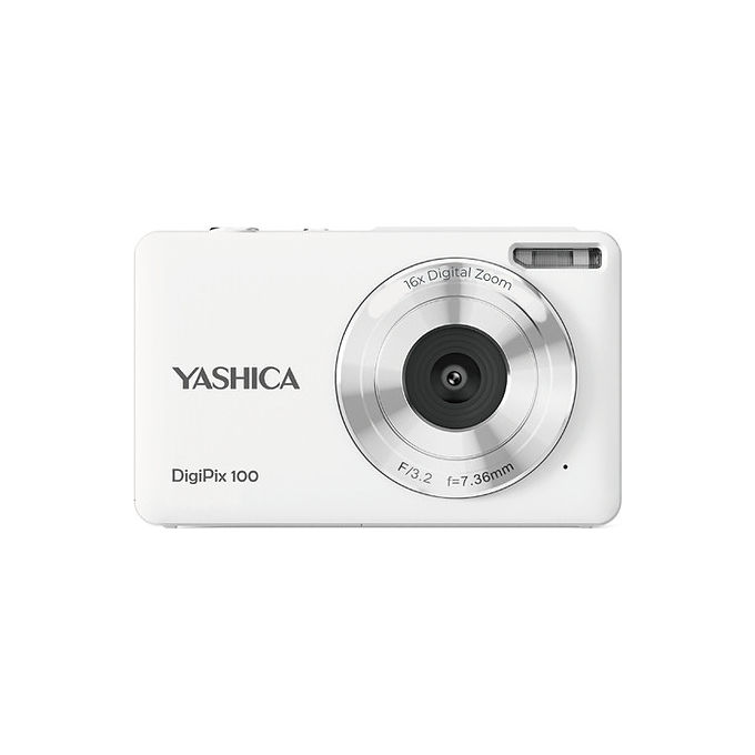 Yashica DigiPix 100 Fotocamera Digitale 44 MP Bianco