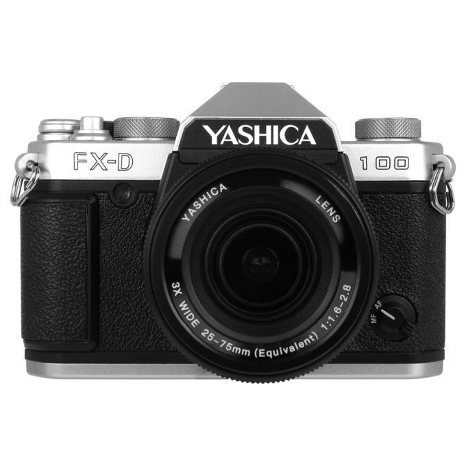 Yashica FX-D 100 Fotocamera Digitale con Simulazione Pellicola