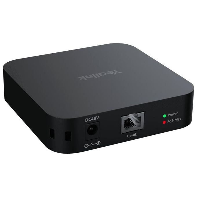 Yealink RCH40 - Room Cable Hub Collegamento Ethernet LAN Nero