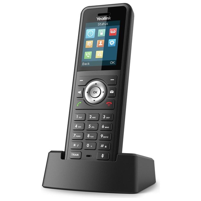 Yealink Telefonia DECT W59R Ricevitore Telefonico DECT Nero