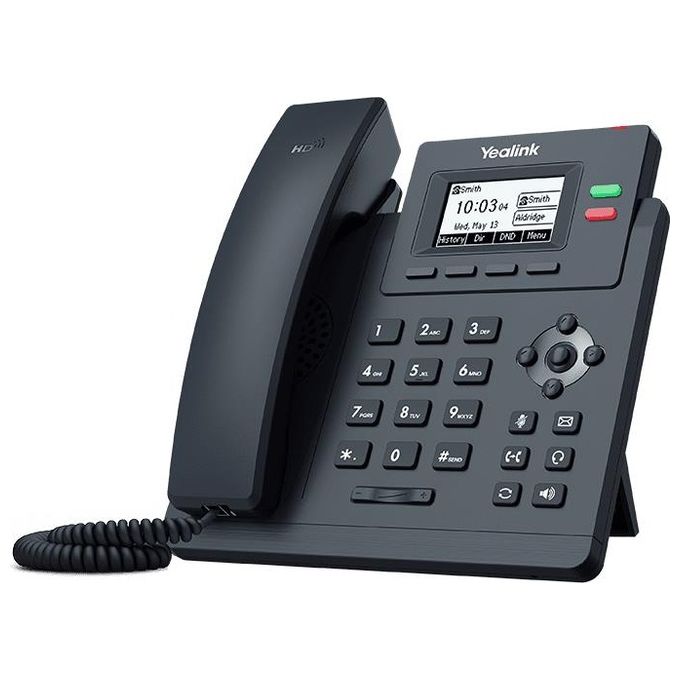 Yealink Telefonia SIP-T31G Telefono IP 2 Gigabite Poe