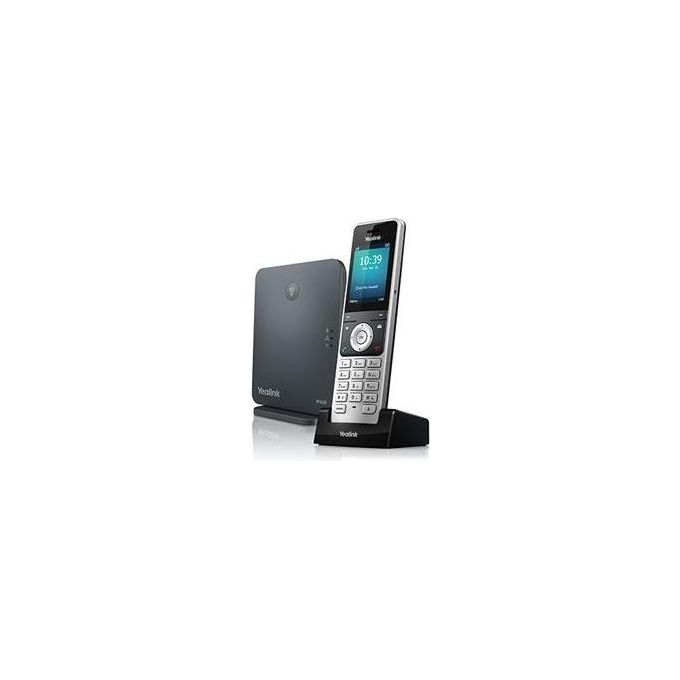 Yealink W60P Telefono IP Nero/Argento Cornetta Wireless Tft